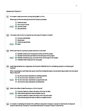D076 PA 11-20 Questions - Assessment Section 1 11 What should a ...