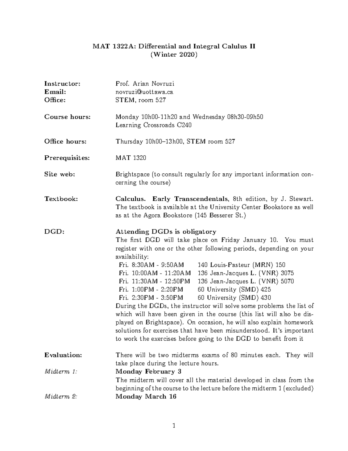 Mat1322 calculus 2 syllabus winter 2020 mat 1322a differential and