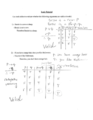 Compound statements - Express compound statements in symbolic form 2 ...