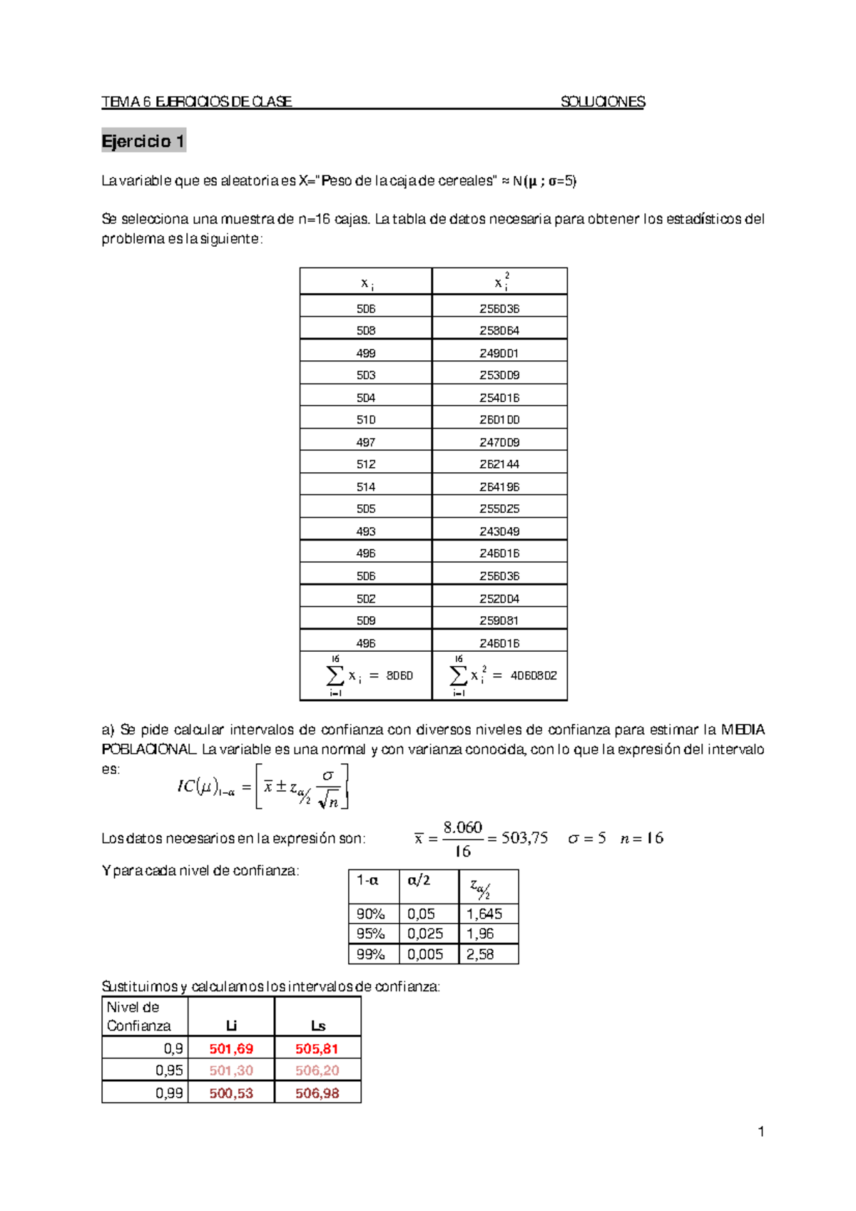 Tema 6 Soluciones 4 Ejercicios Resueltos Tema 6 Ejercicios De Clase Soluciones Ejercicio 1 9005