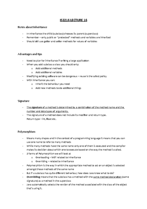 Overriding - Notes on how to override variables in java from the labs ...