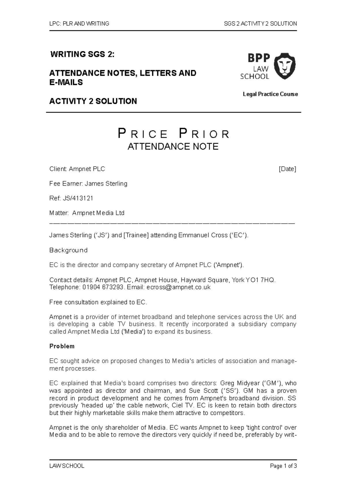 Writing+SGS+2+Activity+2+Solution+20-21 - LPC: PLR AND WRITING SGS 2 ...