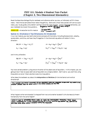 Module+02+Student+Note+Packet-+Chapter+2-+Problem+Solving - PHY 111 ...