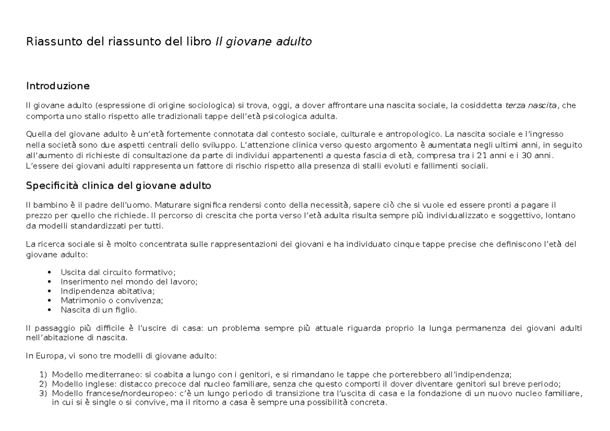 Riassunto Del Libro Se Questo è Un Uomo Riassunto del riassunto giovane adulto - Riassunto del riassunto del