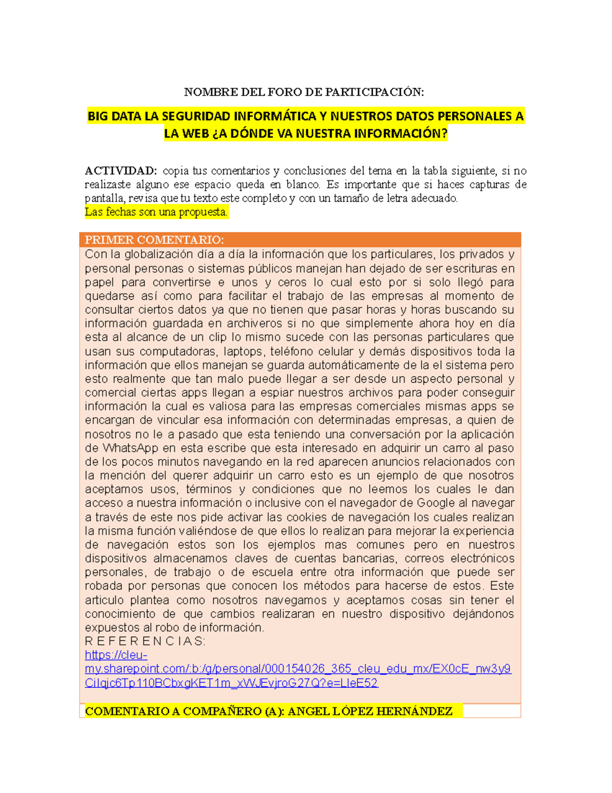 FORO DE PARTICIPACIÓN RECONSTRUCCION VIRTUAL E INFORMATICA FORENSE ...