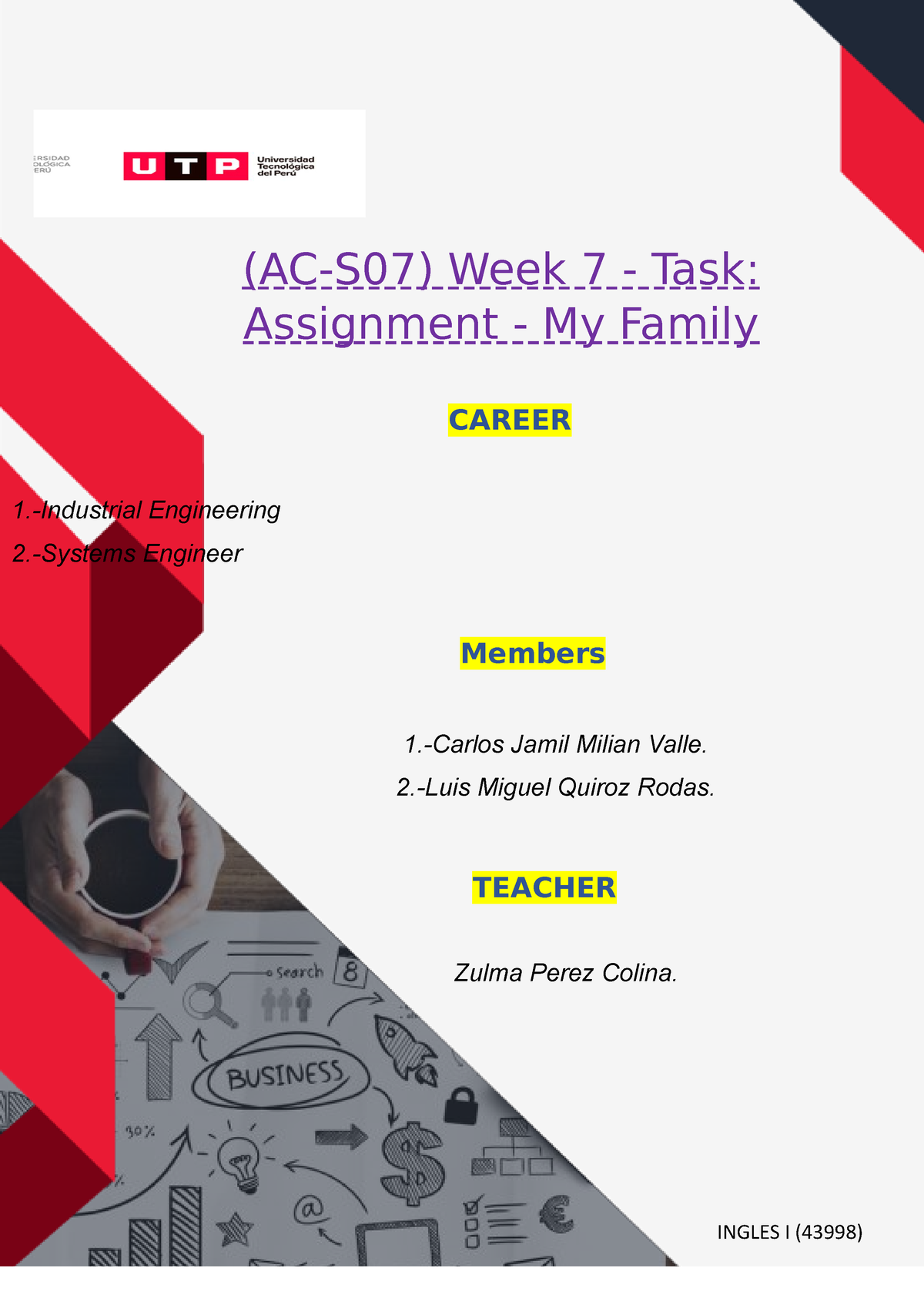 (ac s07) week 7 task assignment my family utp