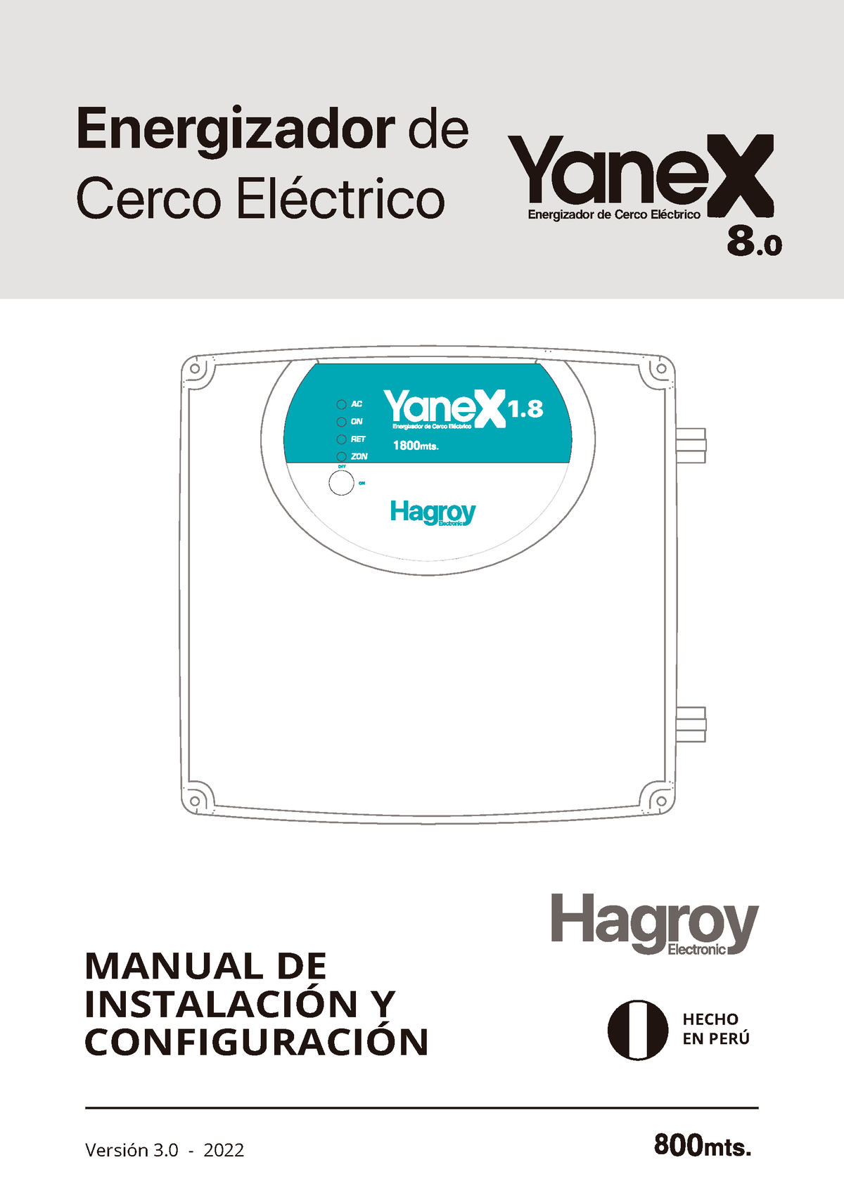 Manual-Yanex-8 - Manual - MANUAL DE INSTALACI”N Y CONFIGURACI”N HECHO ...