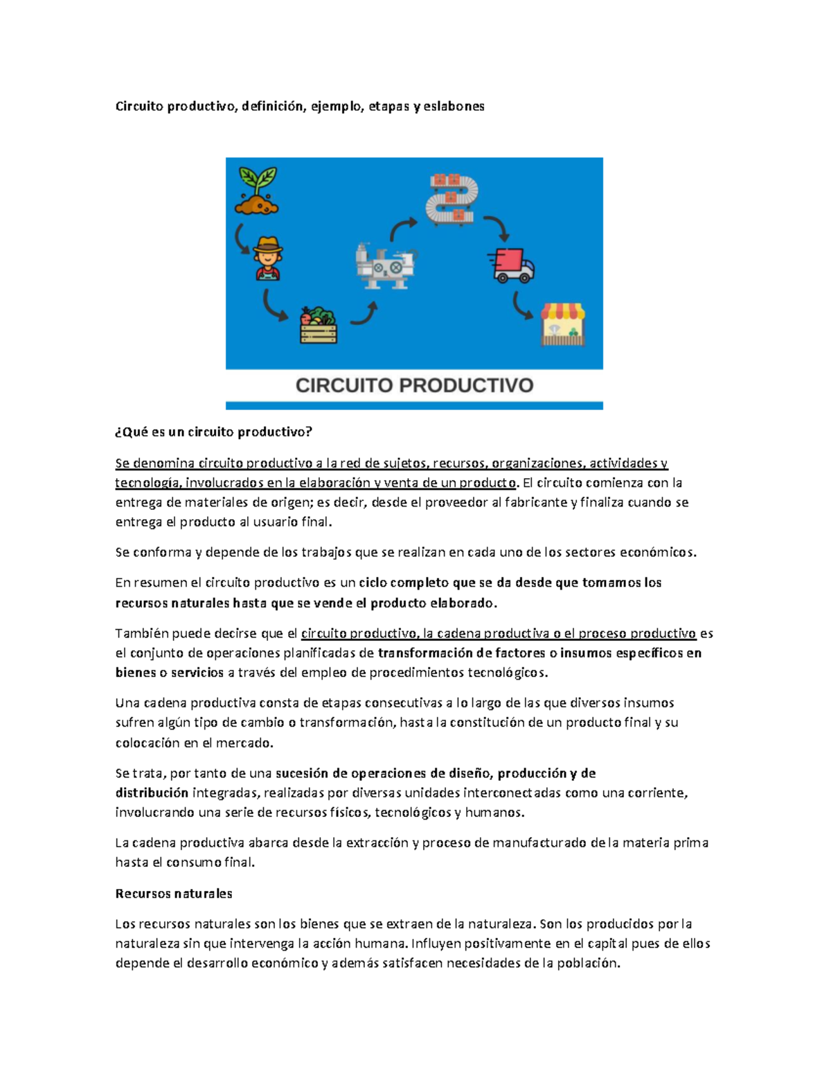 Material De Lectura Circuito Productivo - Circuito Productivo ...