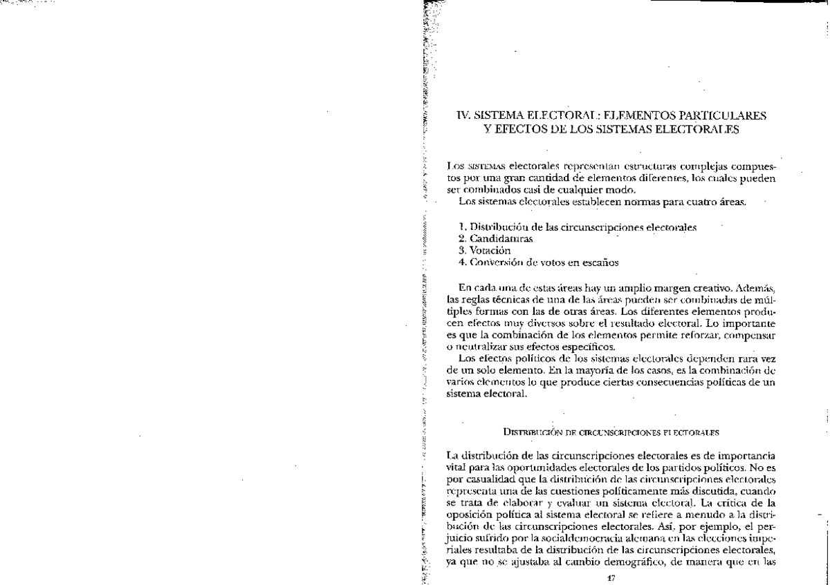 Nohlen - Texto de bibliografia obligatoria - Teoría Política y Derecho