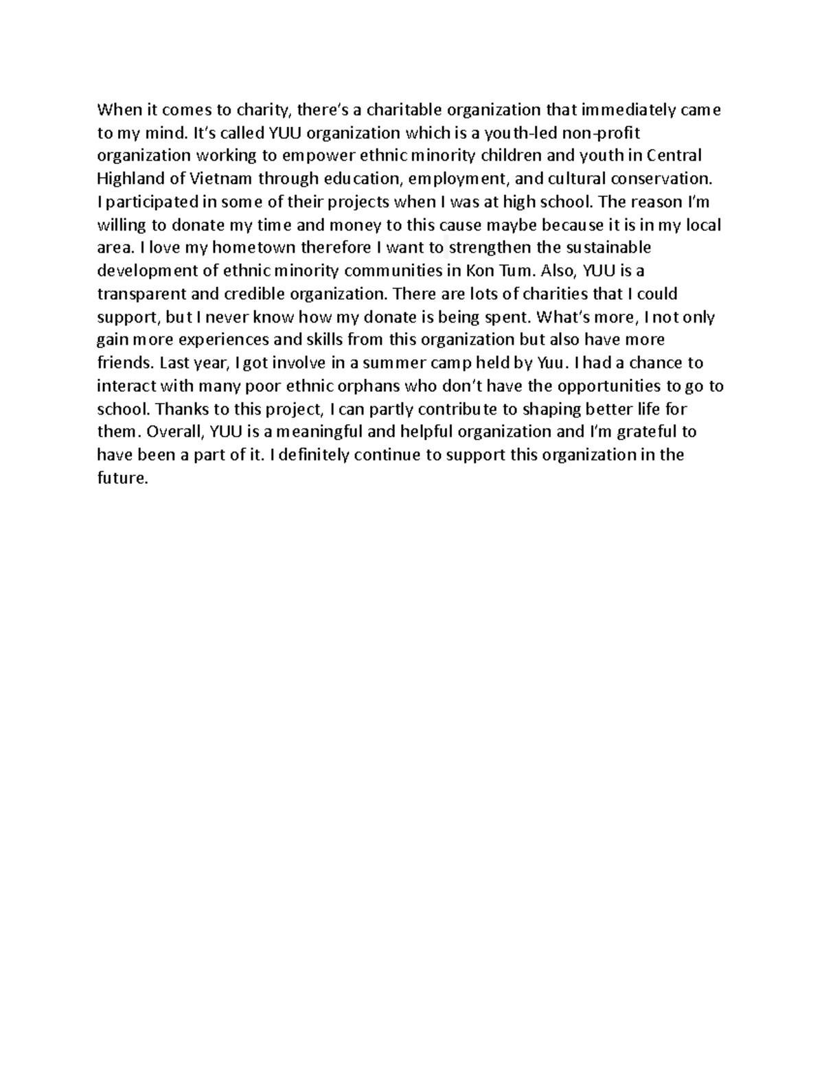 Charitable-organization - When it comes to charity, there’s a ...