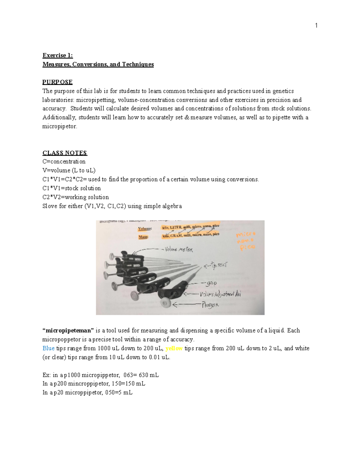 Lab Notebook Lab 36 lab and results 1 Exercise 1