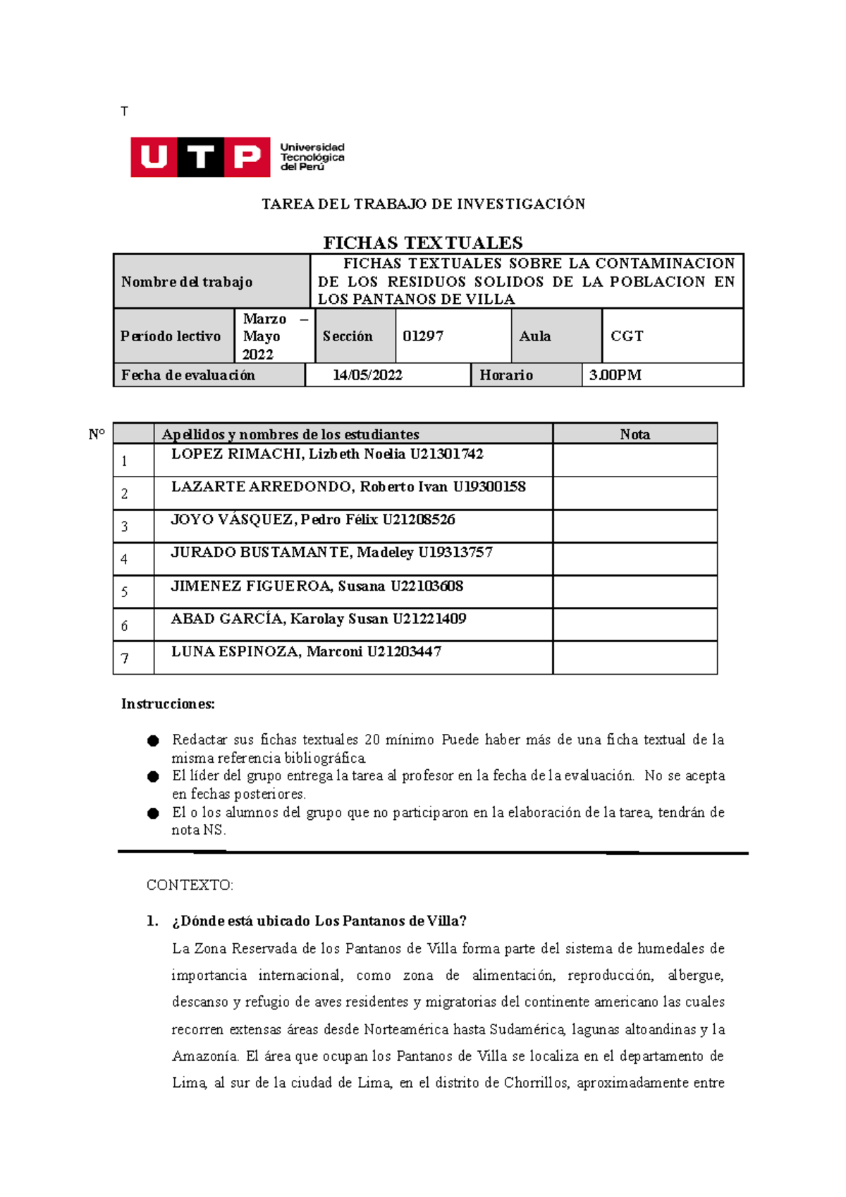 S07 S1 Formato Fichas Textuales Grupo 4 14 T TAREA DEL TRABAJO DE