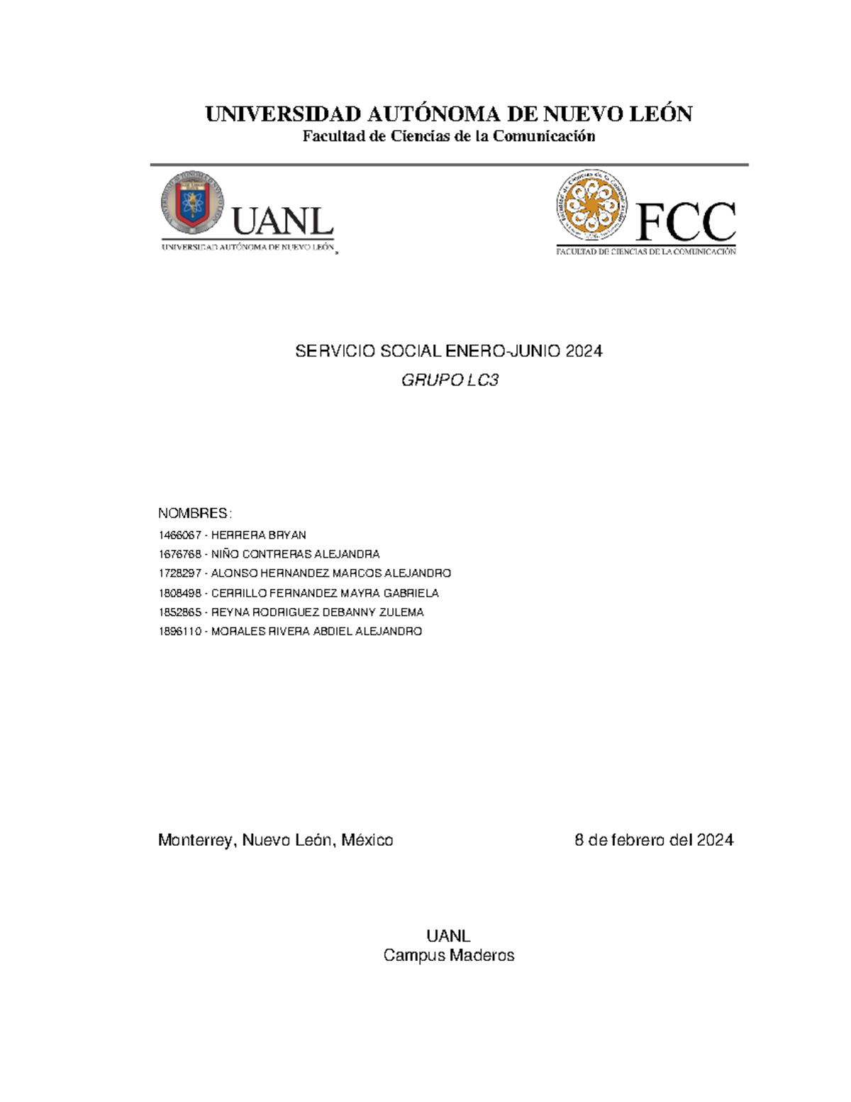 Actividad 1 - HOMEWORK - UNIVERSIDAD AUTÓNOMA DE NUEVO LEÓN Facultad de ...