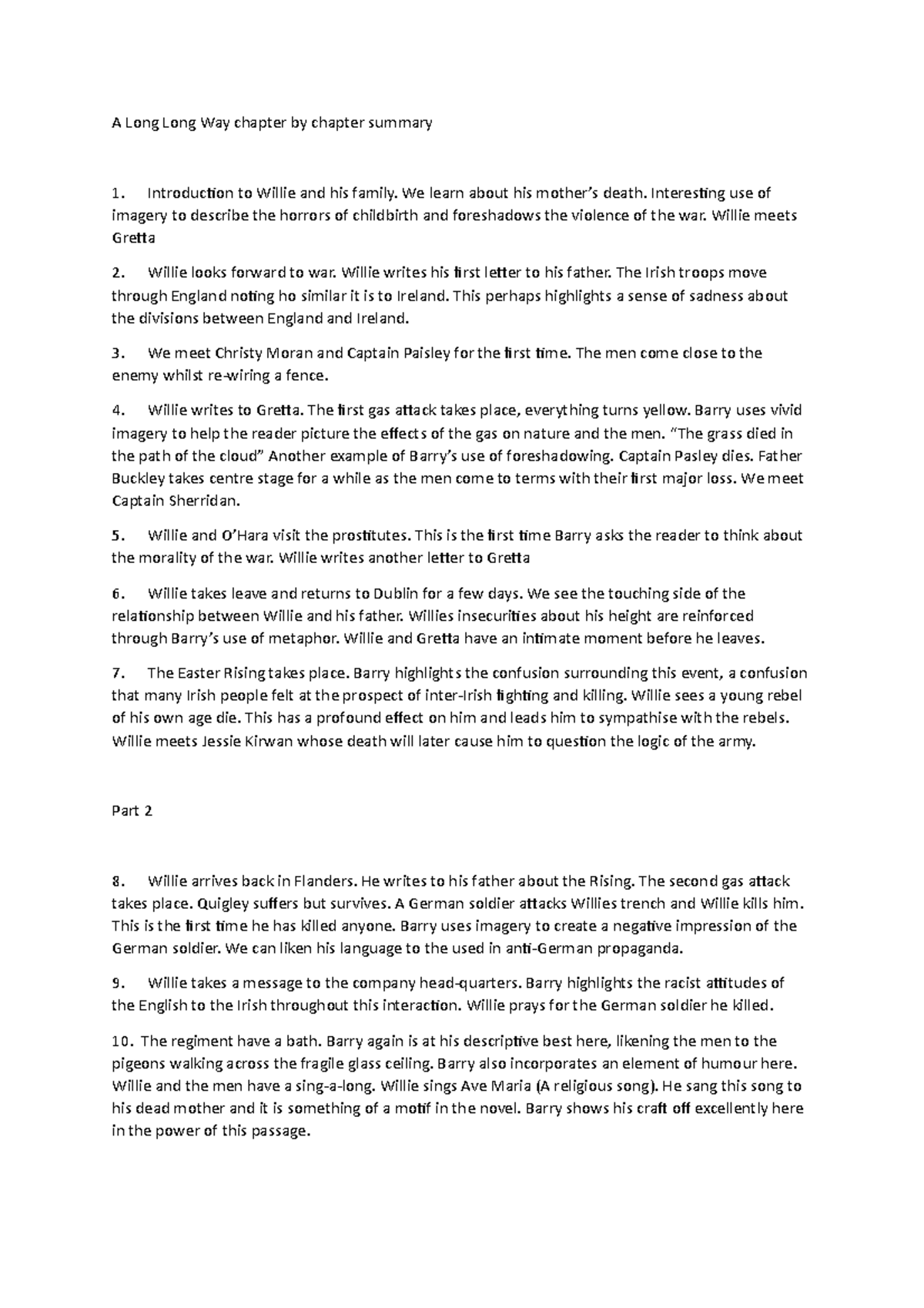 A Long Way Gone Chapter 10 Summary - lh10equ