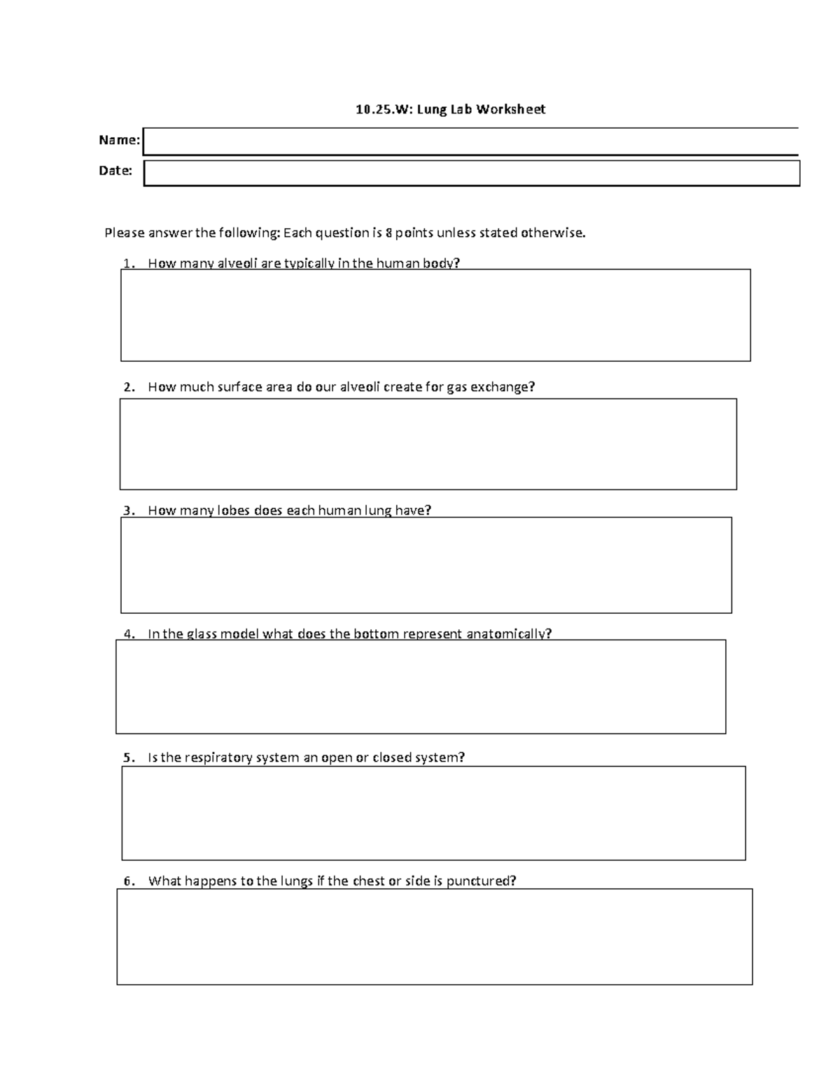 Lung+Lab+Worksheet+-+ Fillable - Name:Date: 10.25: Lung Lab Worksheet ...