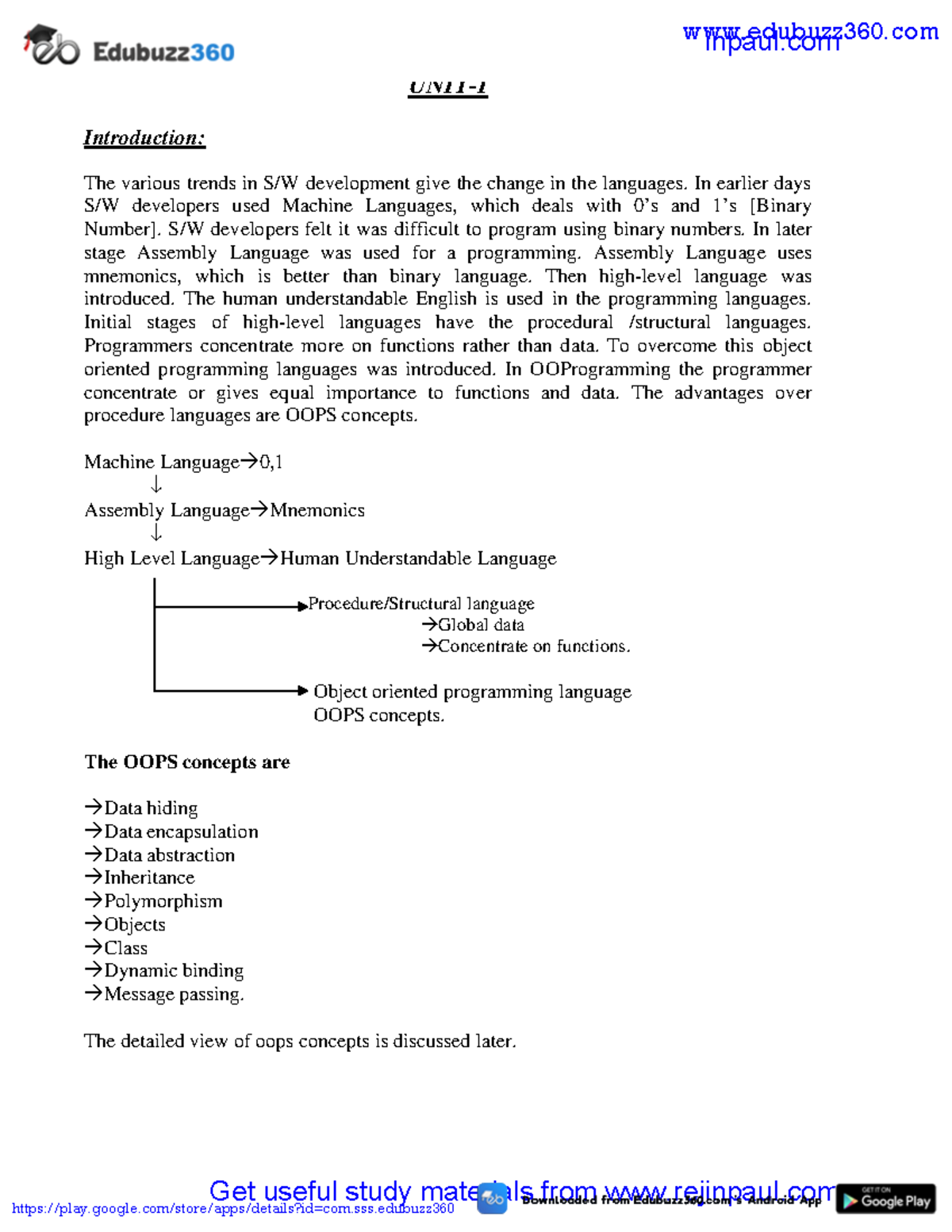 CS8592 Notes 006 edubuzz 360 - UNIT-I Introduction: The various trends ...