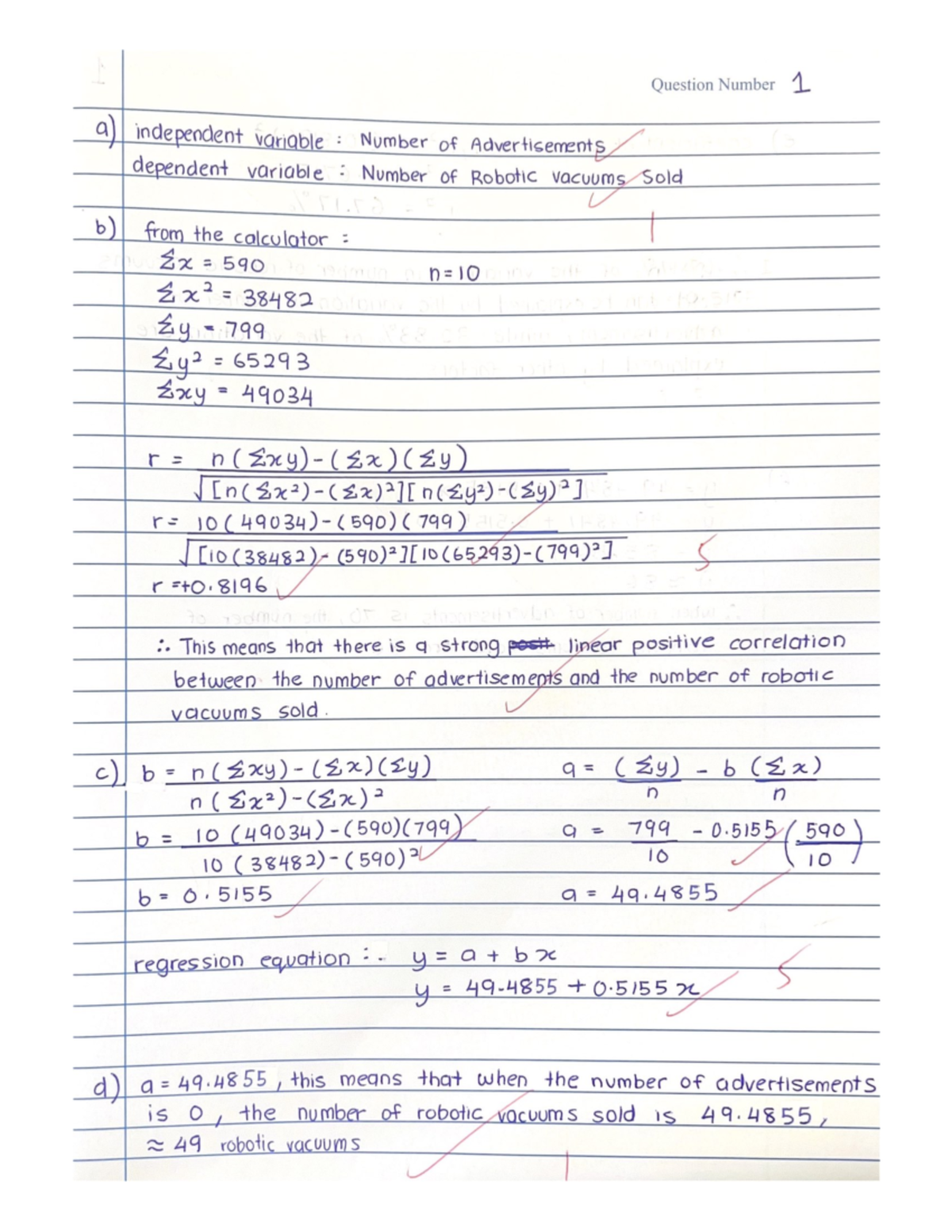 Answer Test STA104 - Introduction to Statistics - Studocu