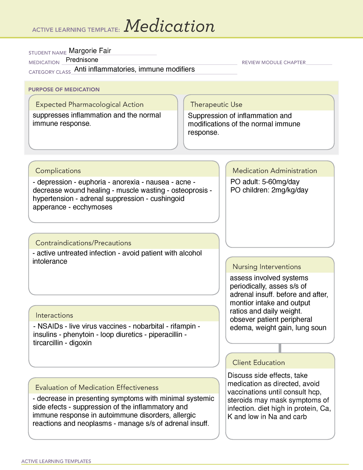prednisone-medication-active-learning-templates-medication-student
