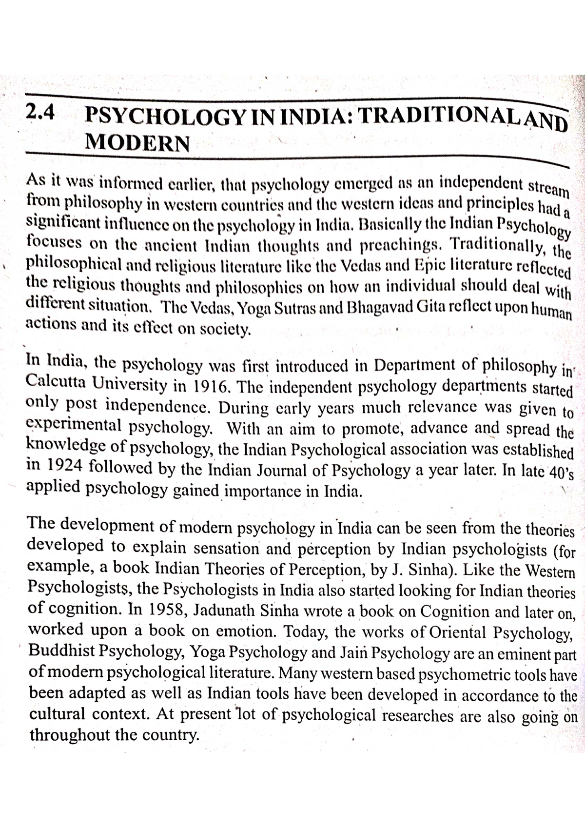 dissertation topics in psychology in india