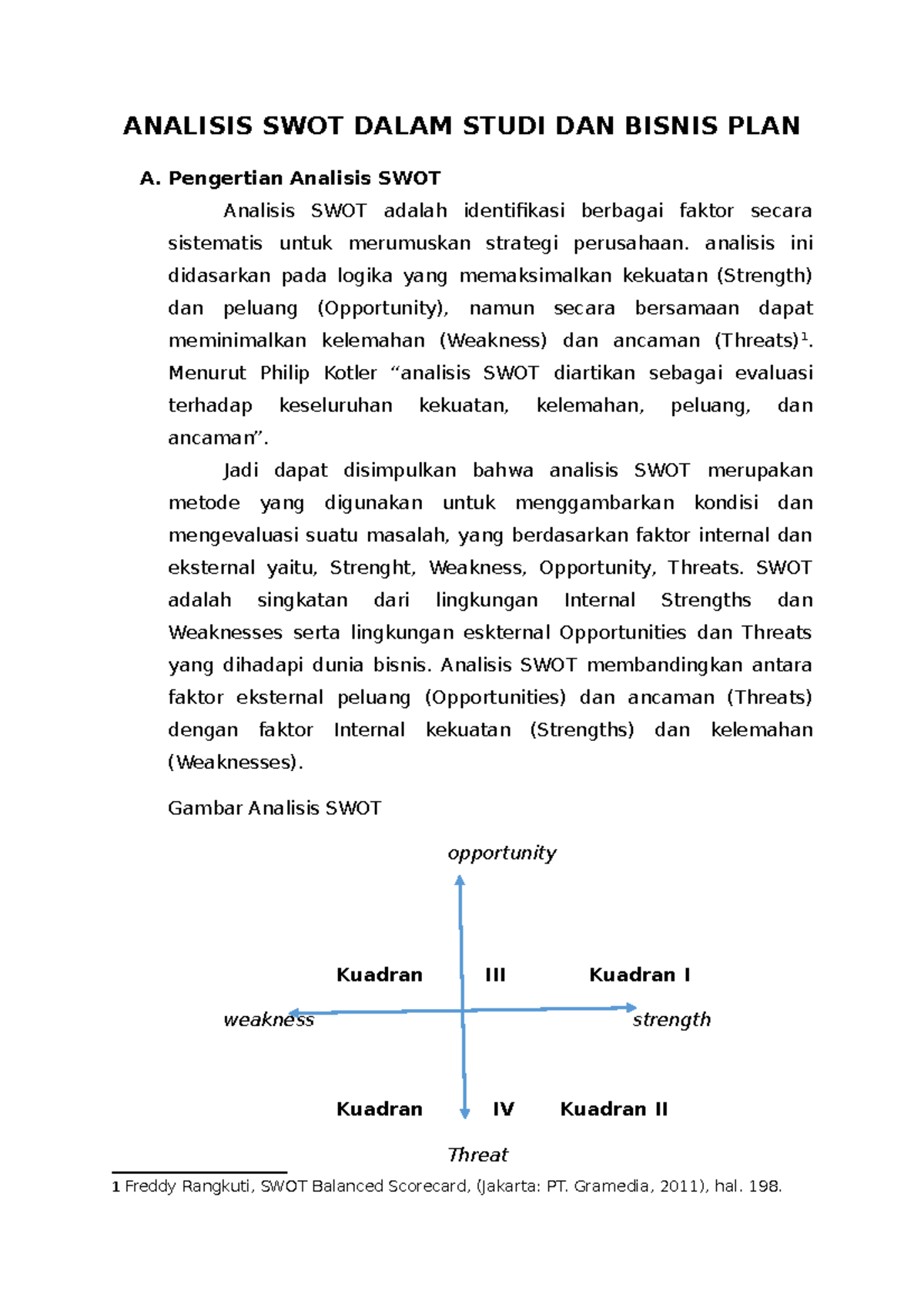 Bisnis Plan Analisis Swot Dalam Studi Dan Bisnis Plan Sum Analisis Swot Dalam Studi Dan Bisnis