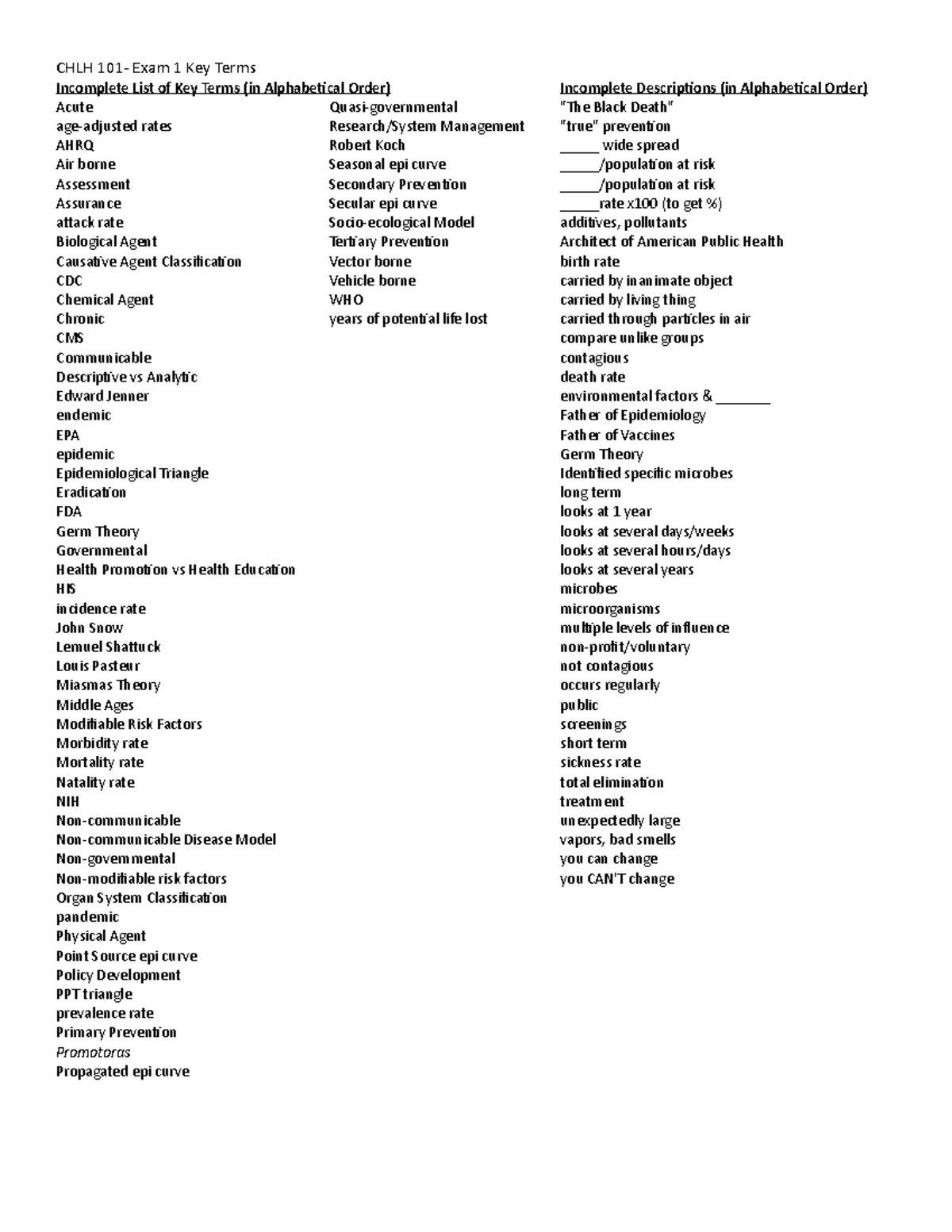 exam-1-key-terms-fall-2020-chlh-101-exam-1-key-terms-incomplete