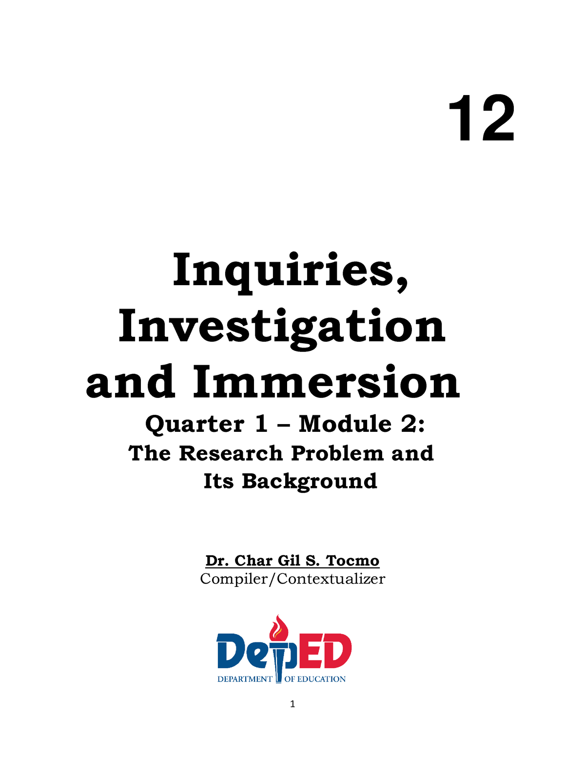 inquiries investigation and immersion research topics example abm