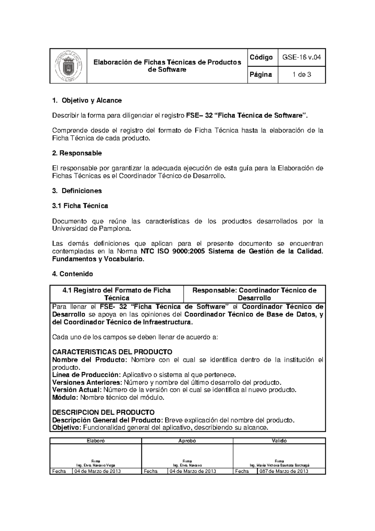 Ficha Tecnica 16 Elaboracion Fichas Elaboración De Fichas Técnicas De Productos De Software