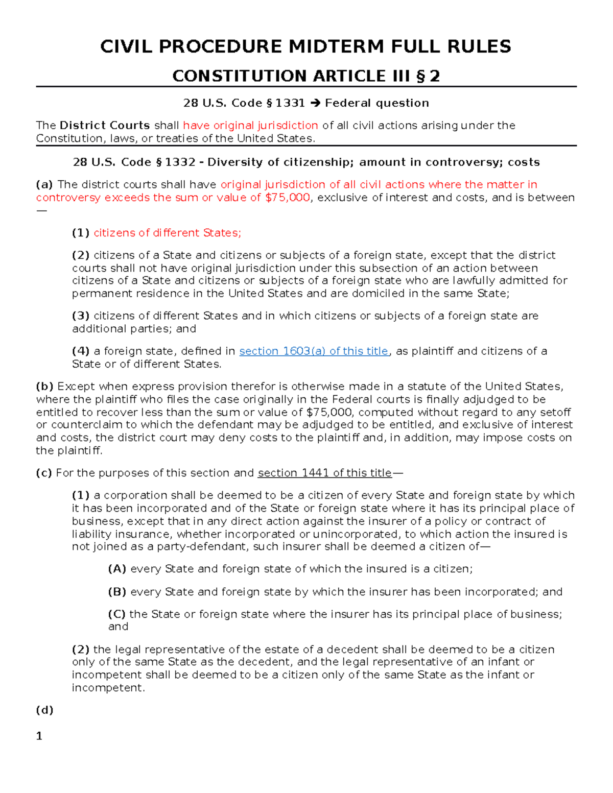 federal-rules-of-civil-procedure-midterm-civil-procedure-midterm