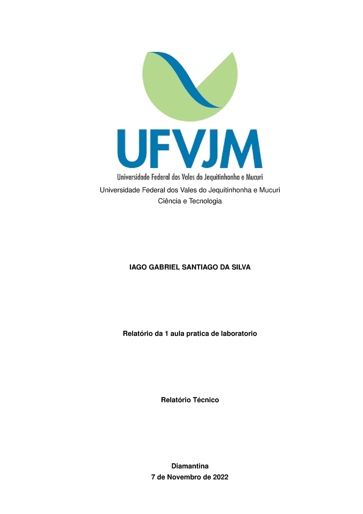 Doc 2260778 16 11 2022 07h01 Universidade Federal Dos Vales Do Jequitinhonha E Mucuri Ciência 