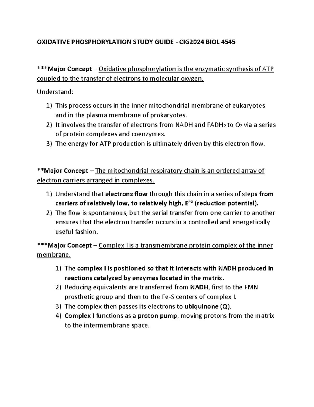Oxidative Phosphorylation Pogil: The Ultimate Guide - m8tmu00