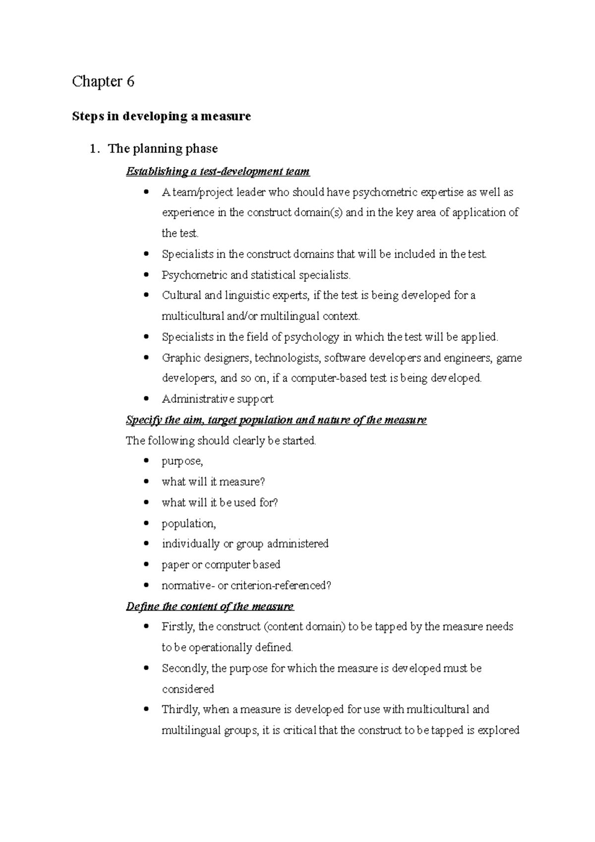 chapter-6-assessment-chapter-6-steps-in-developing-a-measure-1-the
