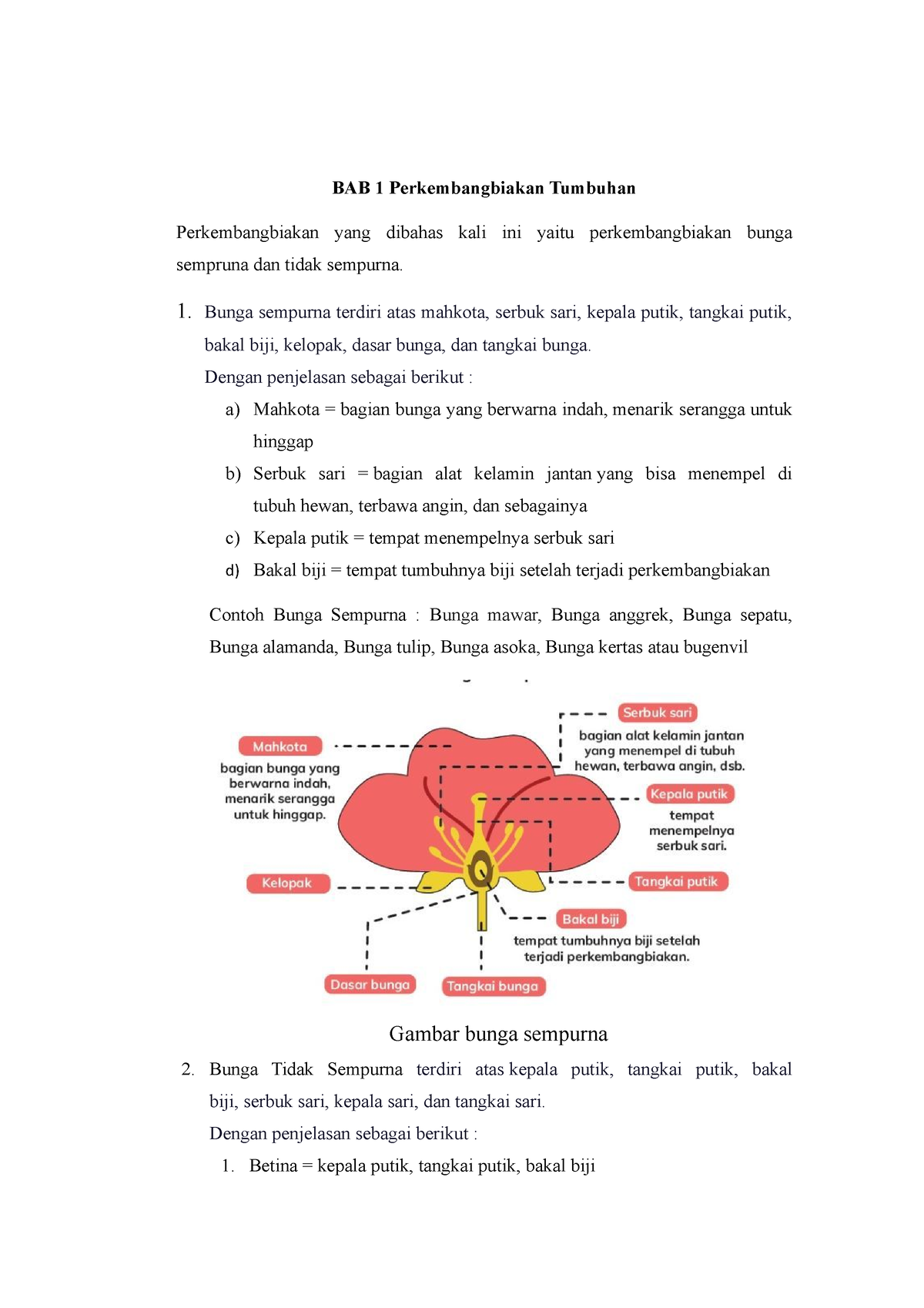 BAB 1 Perkembangbiakan Tumbuhan - BAB 1 Perkembangbiakan Tumbuhan ...