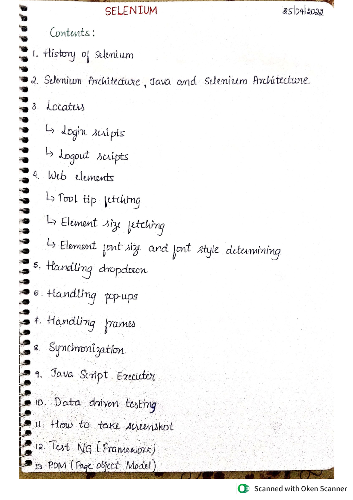 Selenium Notes - Software Engineering - Studocu