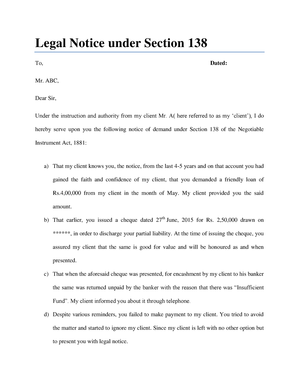 legal-notice-under-section-138-format-10-july-legal-notice-under