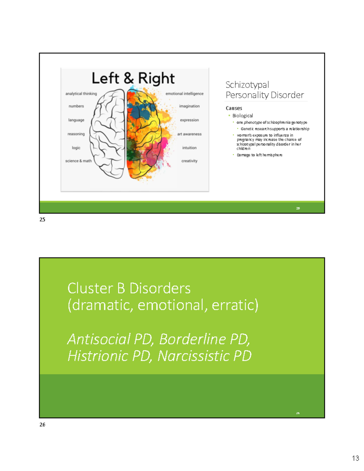 psychology chapter 13 personality