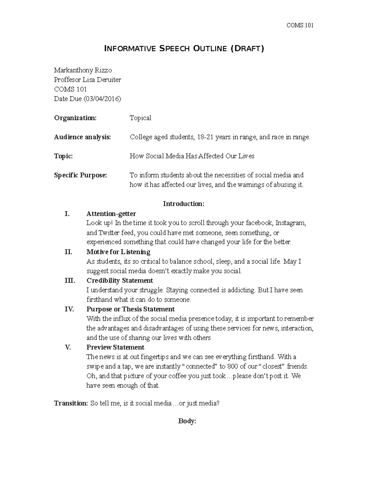 Mla Speech Outline Template from d20ohkaloyme4g.cloudfront.net