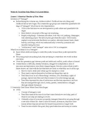 GSWS 2161 Lecture Notes - GSWS 2161 LECTURE NOTES Week 1 Lesson 1 ...