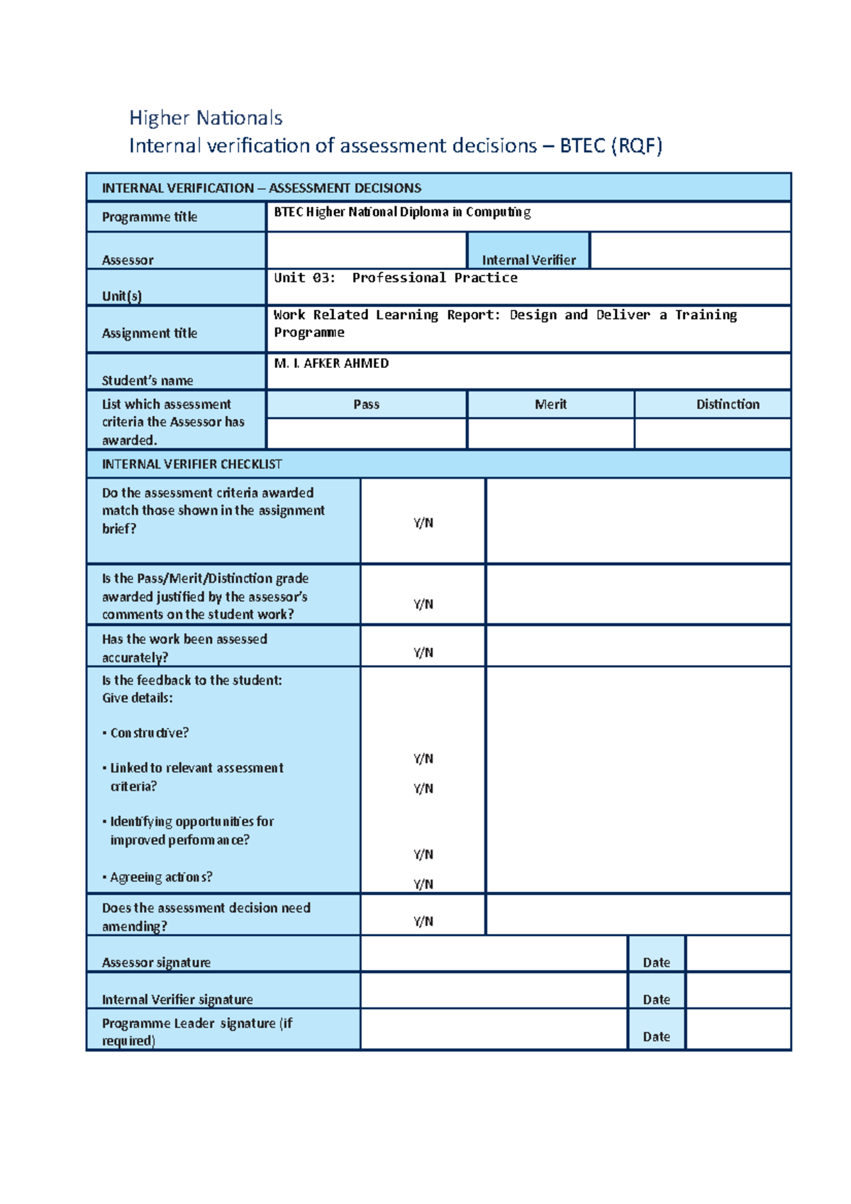 assignment-profficinal-practice-esoft-2020-higher-nationals-internal