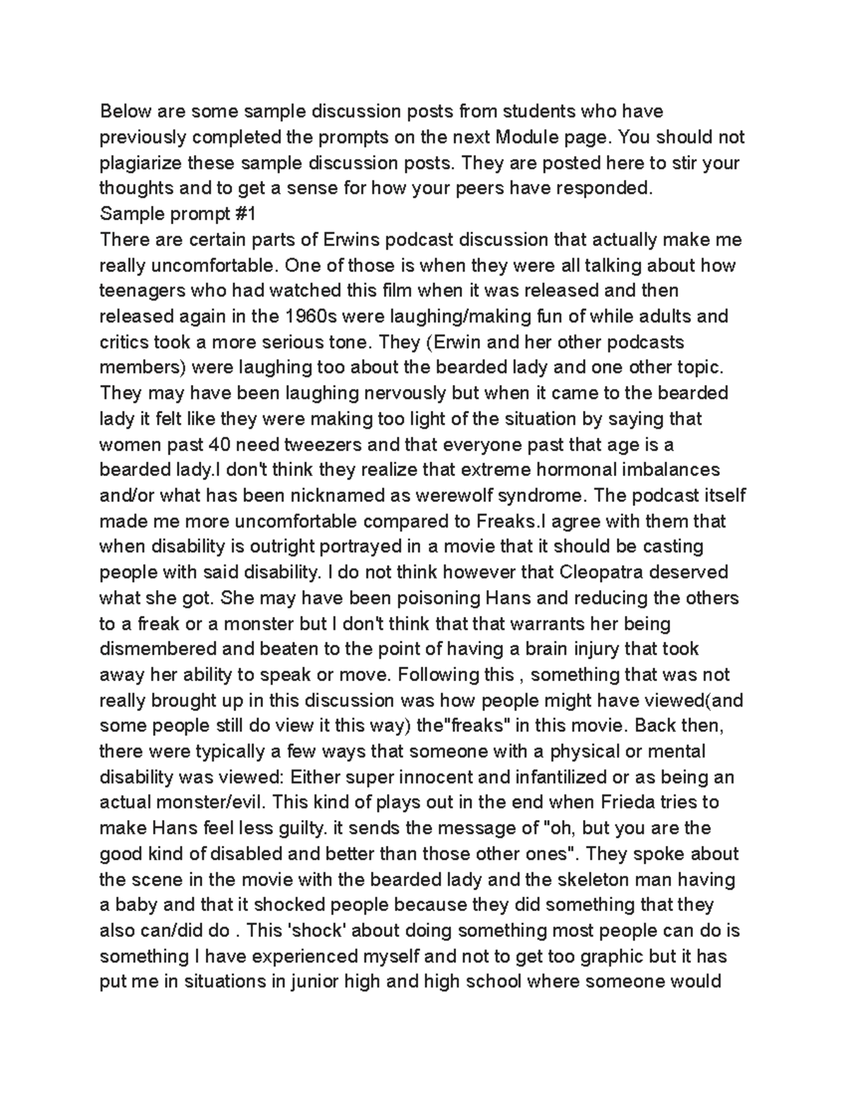 Week 4 Thursday Preparing for Discussion - Google Docs - Below are some ...