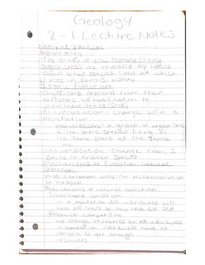Geology Section 2-3 Notes - Geology Section 2-3 Notes Proterozoic Eon ...