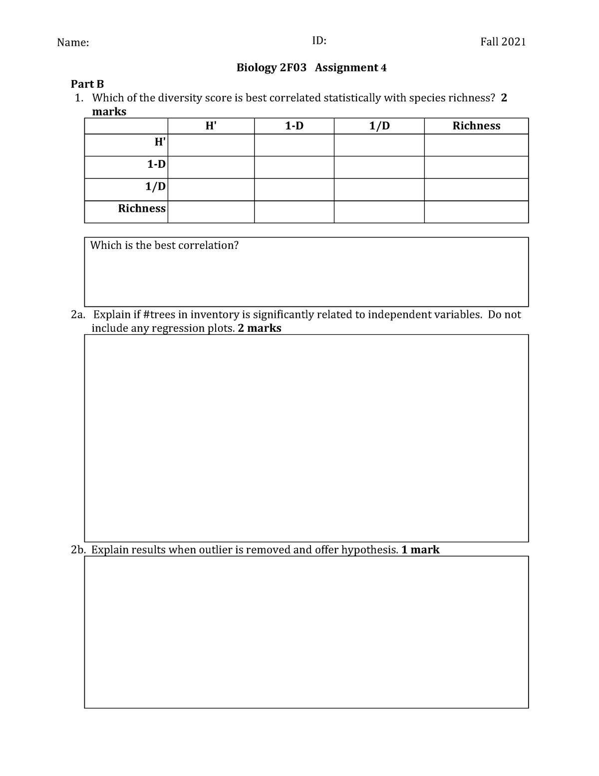 mastering biology assignment 4 answers