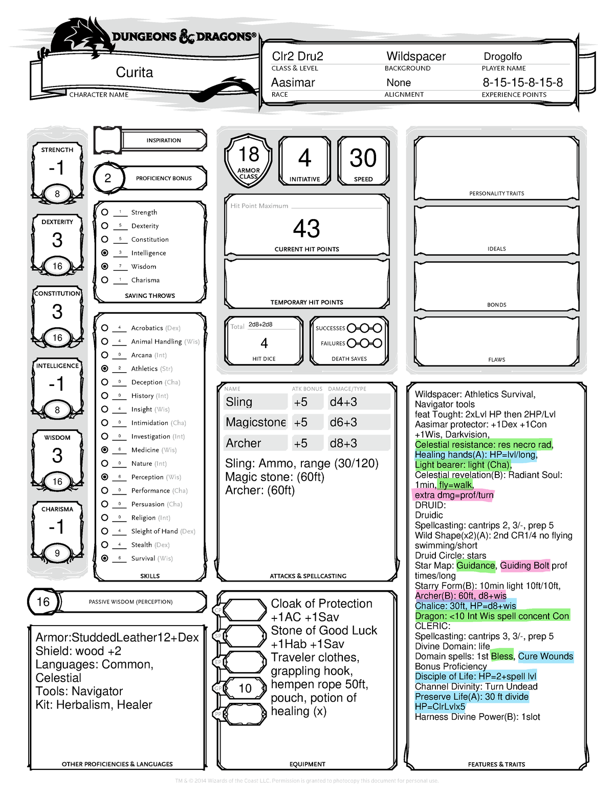 curita-dnd-race-class-level-player-name-character-name-background