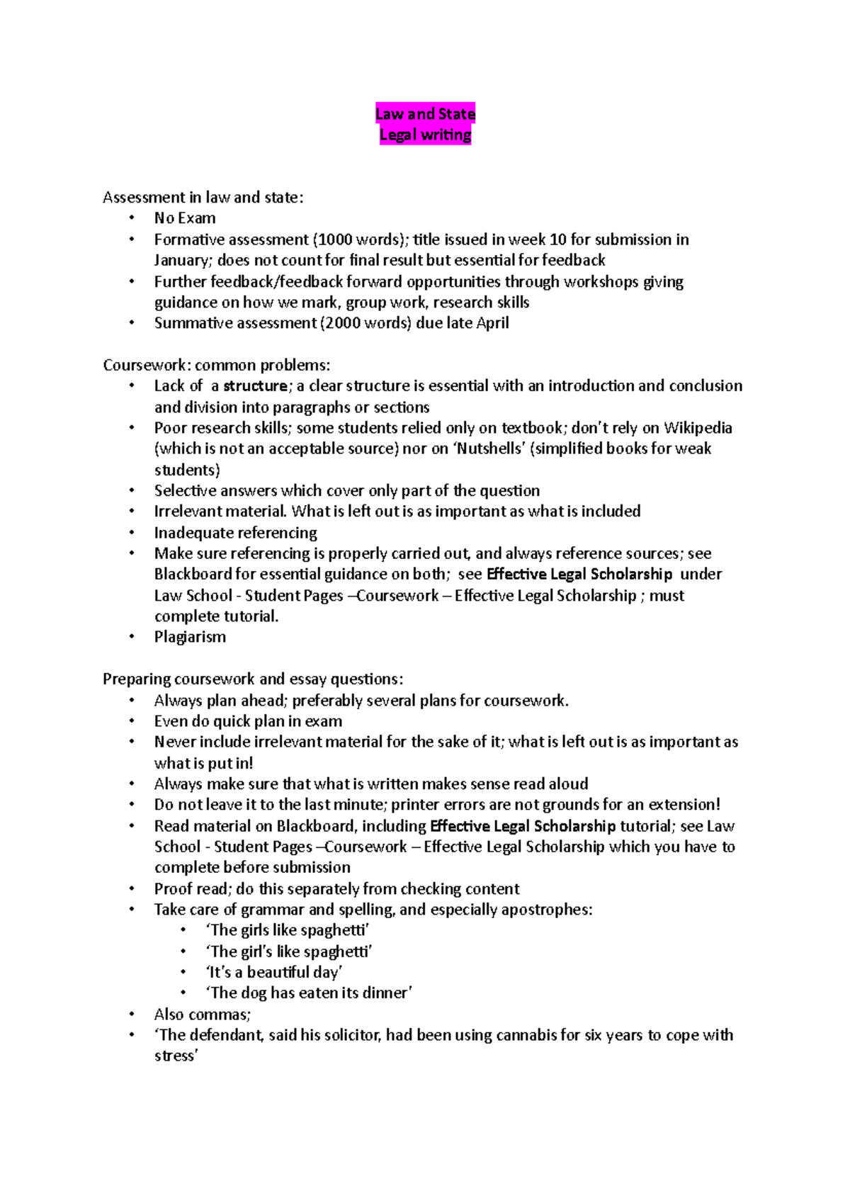 law-and-state-legal-writing-law-and-state-legal-writing-assessment