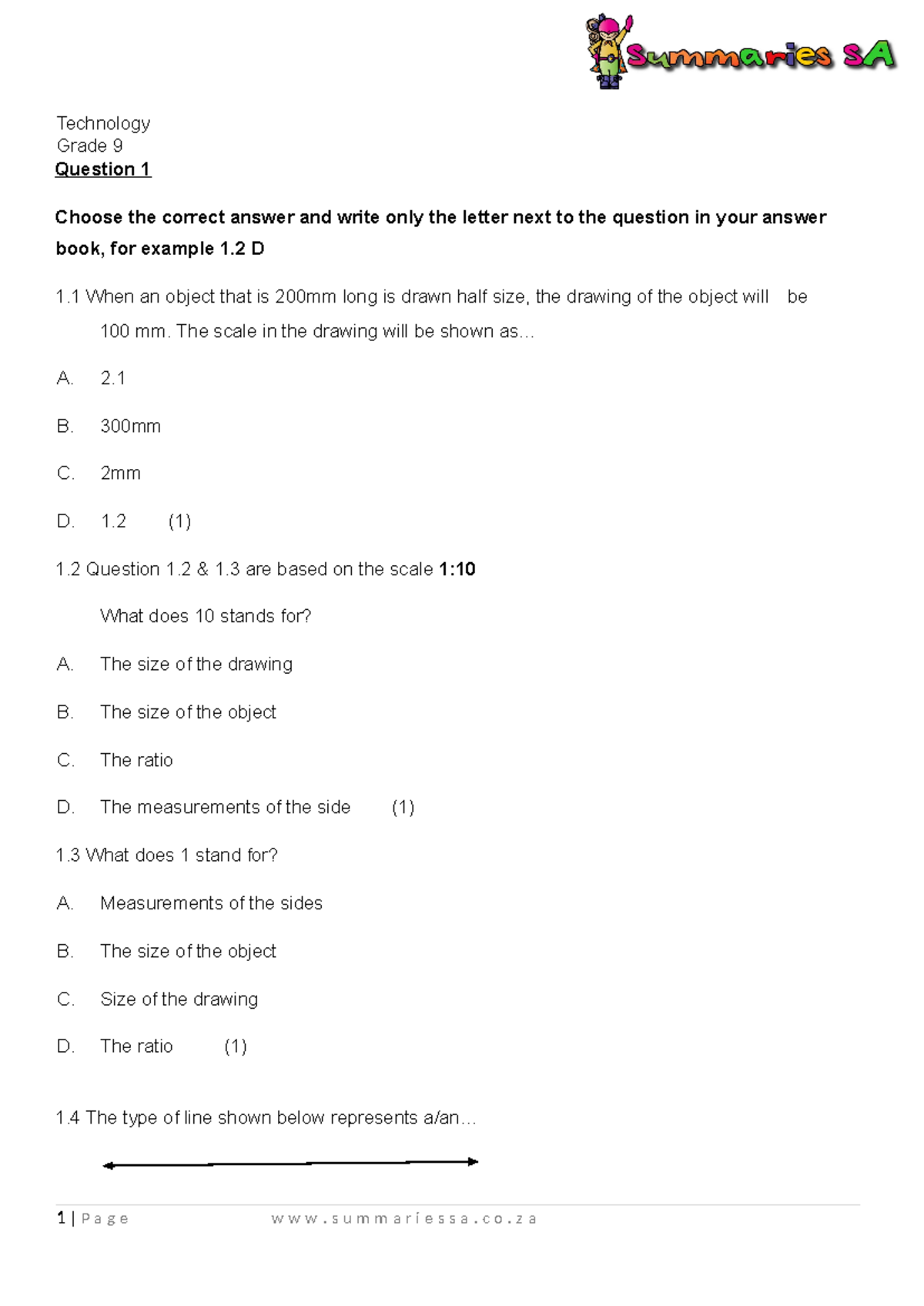Grade 9 Technology June exam and MEMO 2023 ANA KUH i6sxdi 1 ...