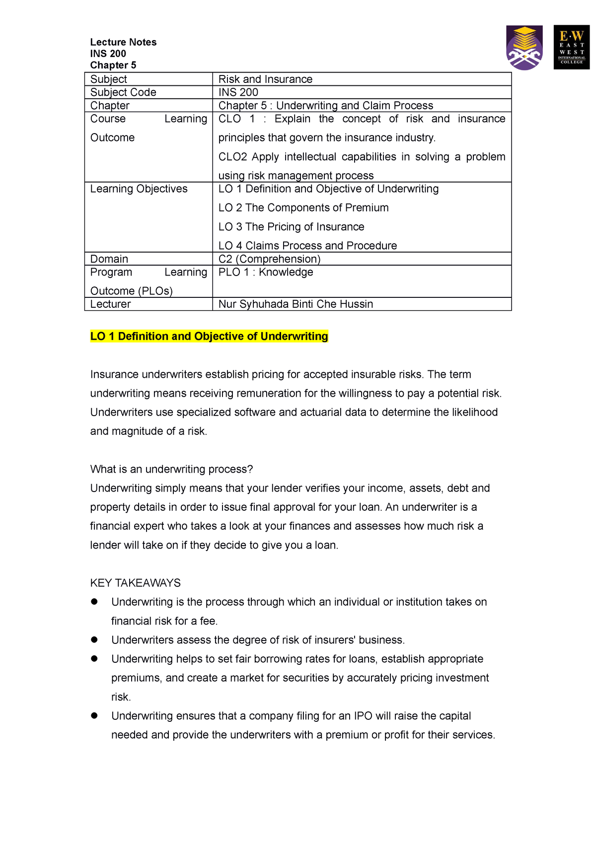 contoh assignment ins200