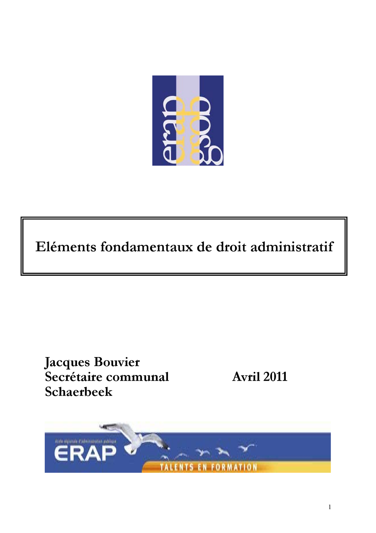 Eléments Fondamentaux De Droit Administratif - Eléments Fondamentaux De ...