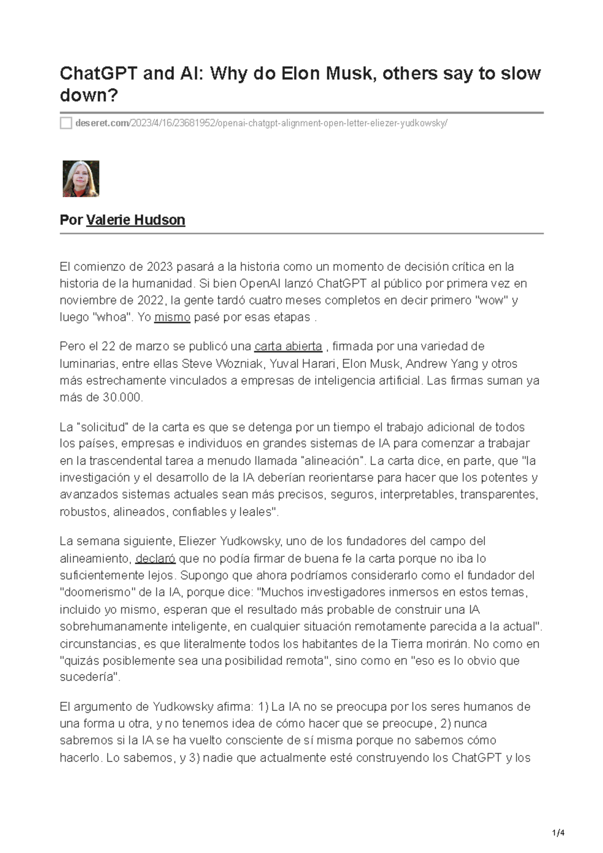 Chat GPT and AI Why do Elon Musk others say to slow down - ChatGPT and