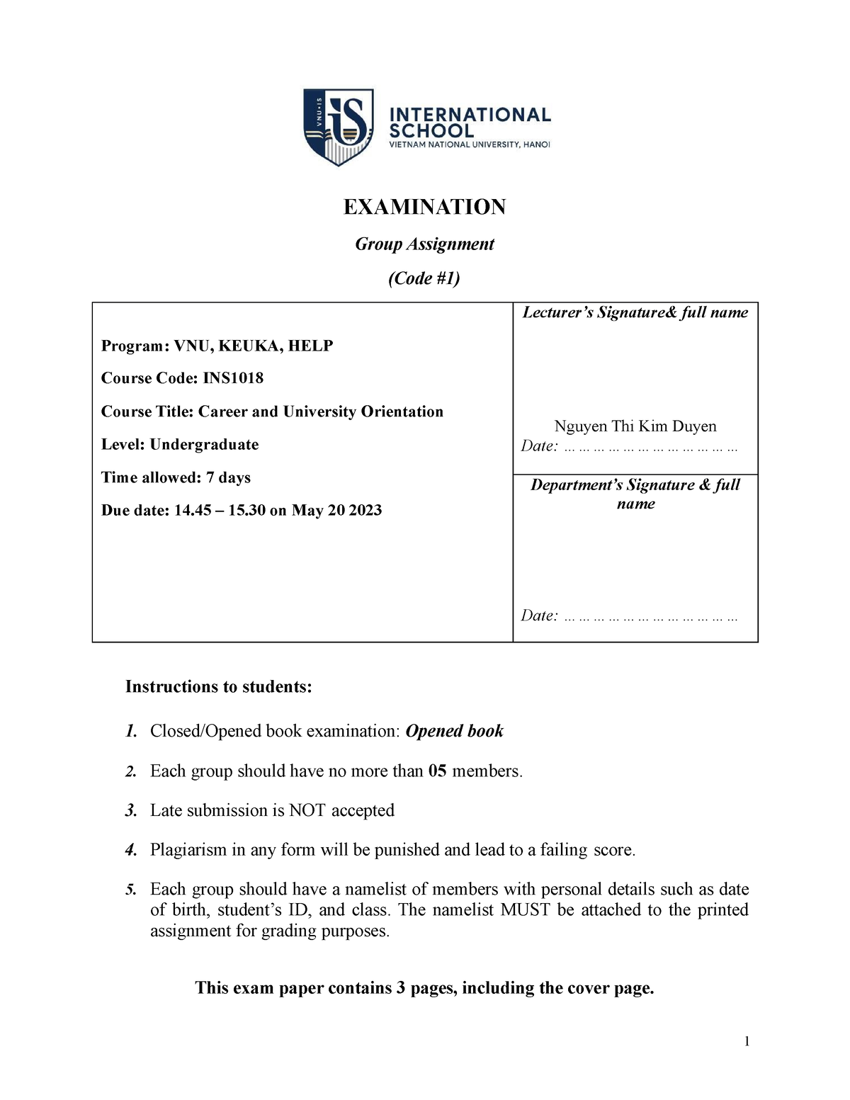 ins1018-final-exam-code-1-1-g-p-examination-group-assignment