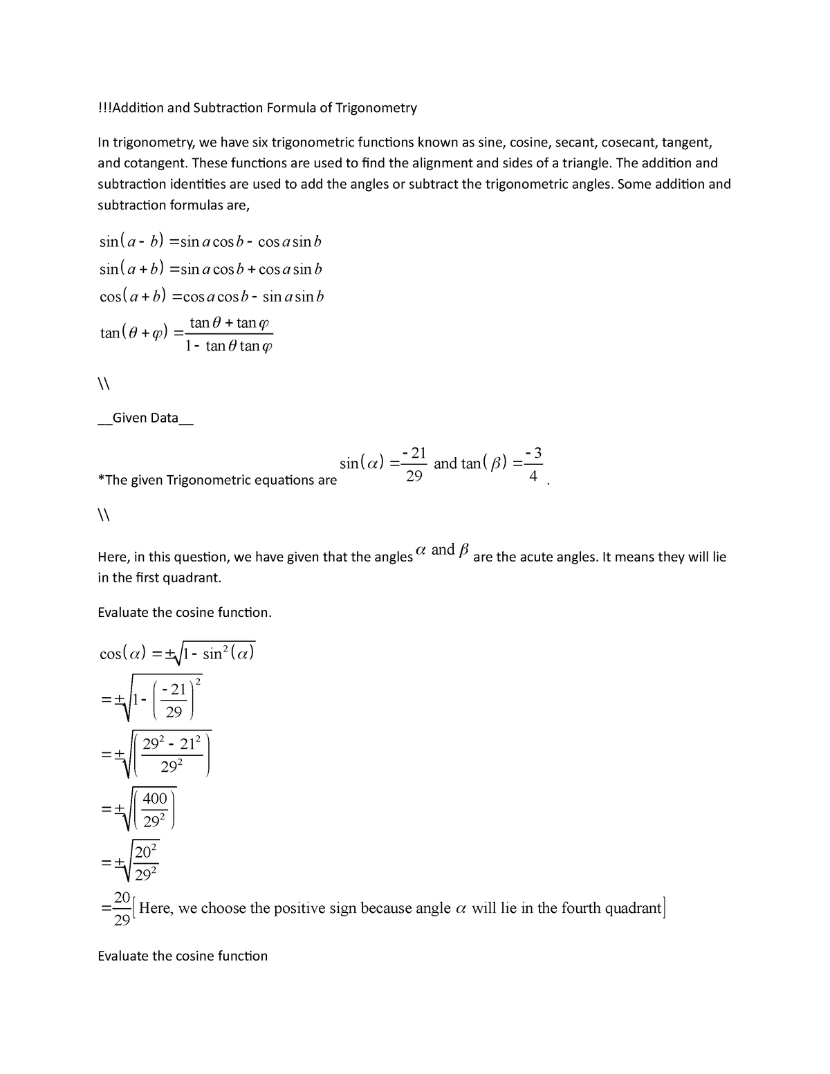 tan-a-b-sin-a-b-and-quadrant-addition-and-subtraction-formula