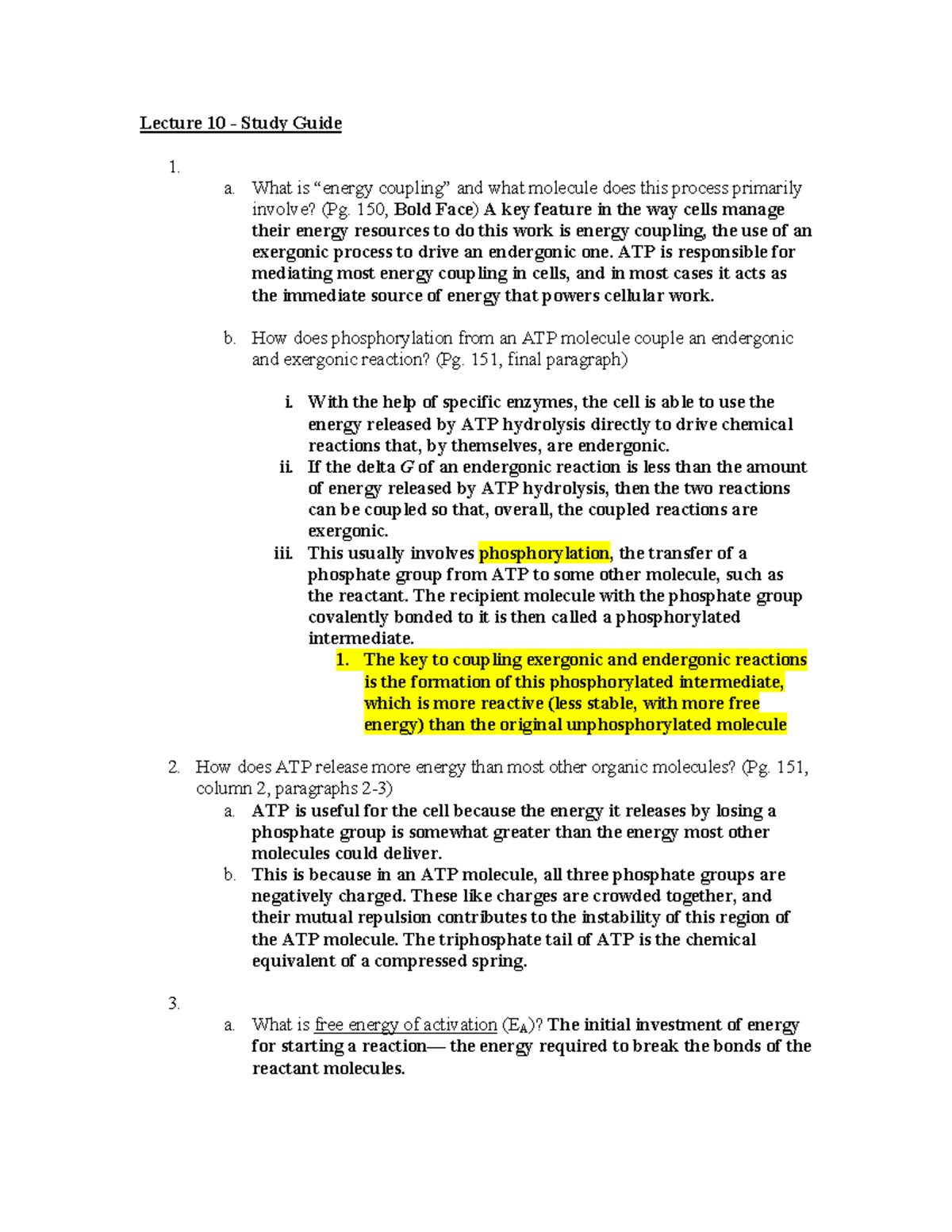 2112 Lecture 10 Study Guide - Lecture 10 - Study Guide a. What is ...